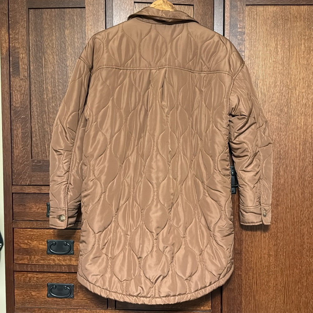 🌵Saltwater LUXE - Brown Quilted Jacket - Picture 5 of 6